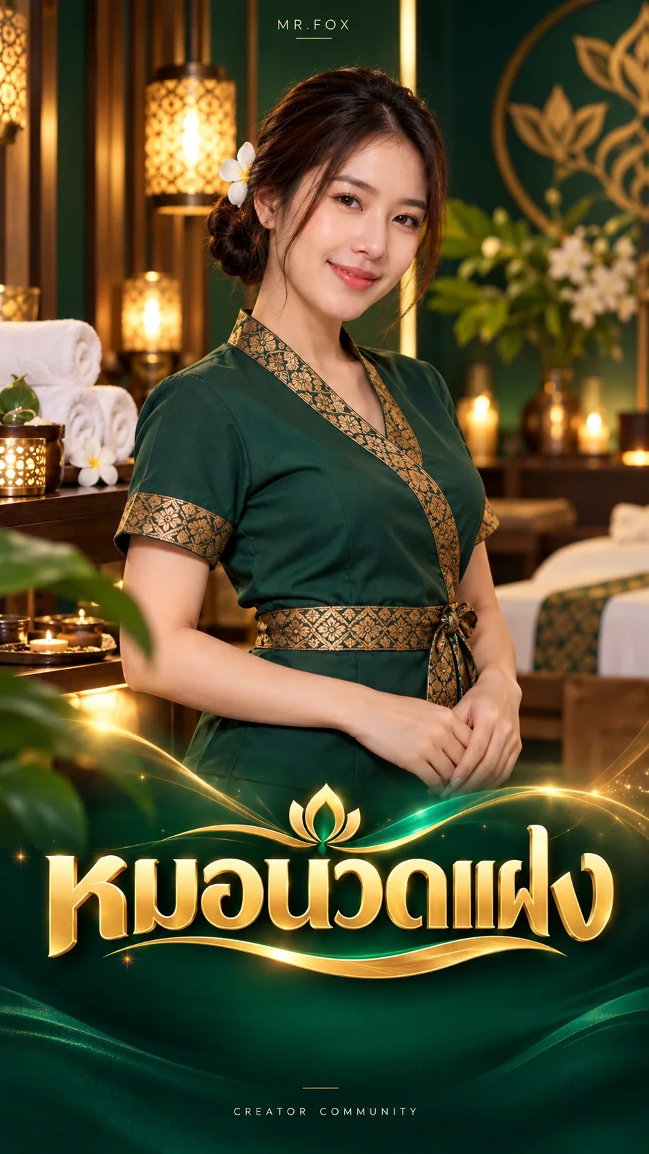 หมอนวดแฝง — โปสเตอร์