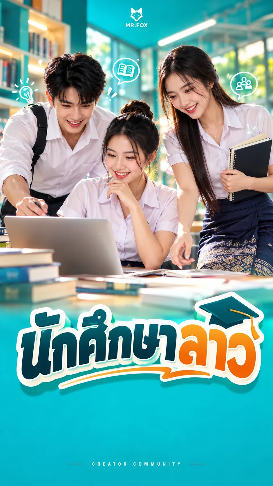 นักศึกษาลาว — โปสเตอร์